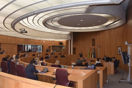 Imagen del Pleno de Septiembre de la Diputación de Granada (DIPUTACIÓN DE GRANADA)