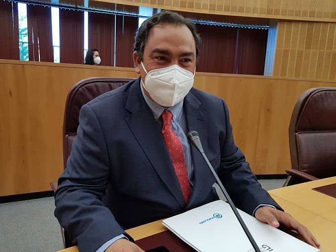 El Diputado Provincial del PP, Eduardo Martos (PP) 