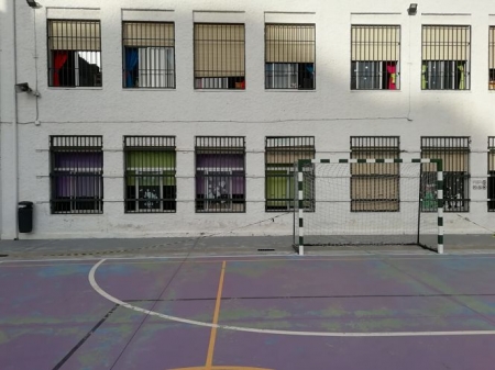 Patio del Colegio Andrés Segovia (AMPA AMANECER) Patio del Colegio Andrés Segovia (AMPA AMANECER)