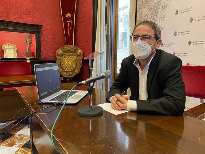 El concejal del PSOE en el Ayuntamiento de Granada, Miguel Ángel Fernández Madrid (PSOE)