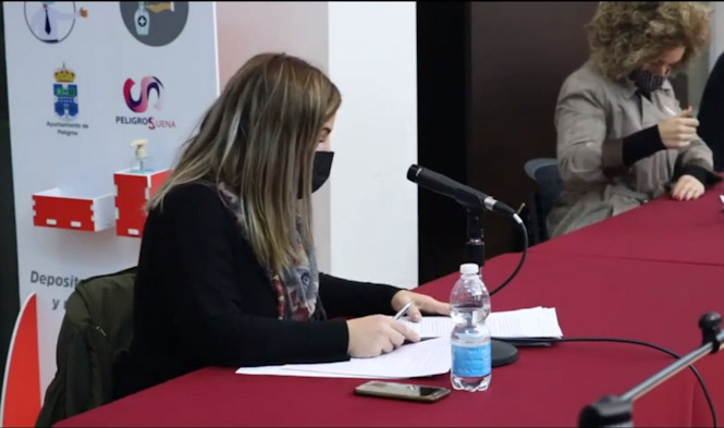 Mónica Quesada, portavoz de IU en el Ayuntamiento de Peligros (IU)