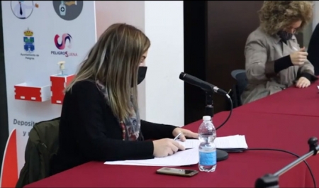 Mónica Quesada, portavoz de IU en el Ayuntamiento de Peligros (IU)