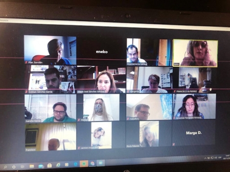 Imagen de la reunión telemática (MDAD. COSTA TROPICAL) Imagen de la reunión telemática (MDAD. COSTA TROPICAL)