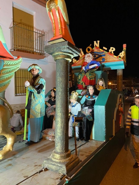 Cabalgata de Reyes de Montefrío del año pasado (AYTO. MONTEFRIO)