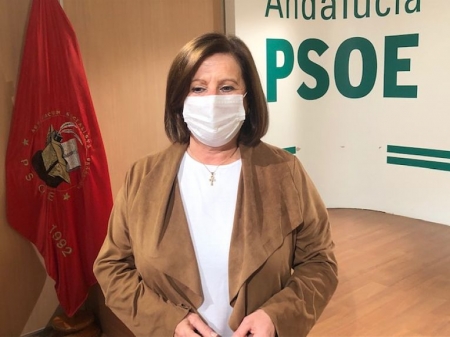 La parlamentaria Andaluza del PSOE, María José Sánchez Rubio (PSOE)