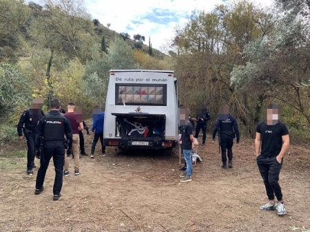 Fiesta rave frustrada en Granada (AYUNTAMIENTO DE GRANADA)  