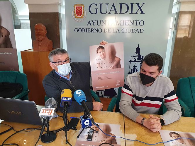 El Alcalde de Guadix, Jesús Lorente ha presentado la campaña (AYTO. GUADIX)
