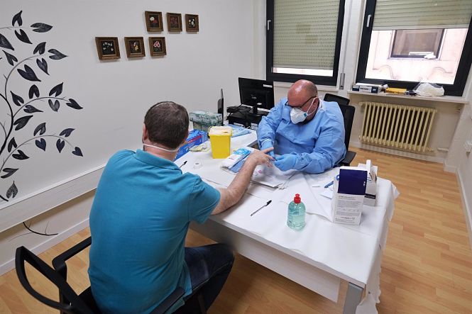 Test a personal de los juzgados, en imagen de archivo (JUNTA)