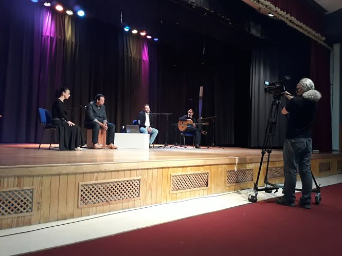 Imagen de la grabación del video (AYTO. MONACHIL) 