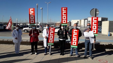 Concentración en el PTS (CCOO)