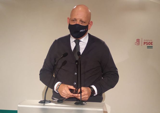 El parlamentario andaluz del PSOE, Gerado Sánchez (PSOE)