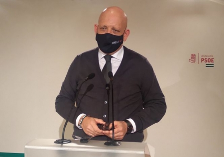 El parlamentario andaluz del PSOE, Gerado Sánchez (PSOE)