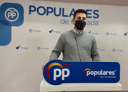 El parlamentario andaluz del PP, Rafael Caracuel (PP)