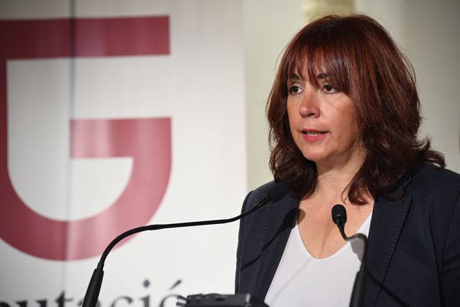 La Diputada de Bienestar Social, Olvido de la Rosa (DIPUTACIÓN)