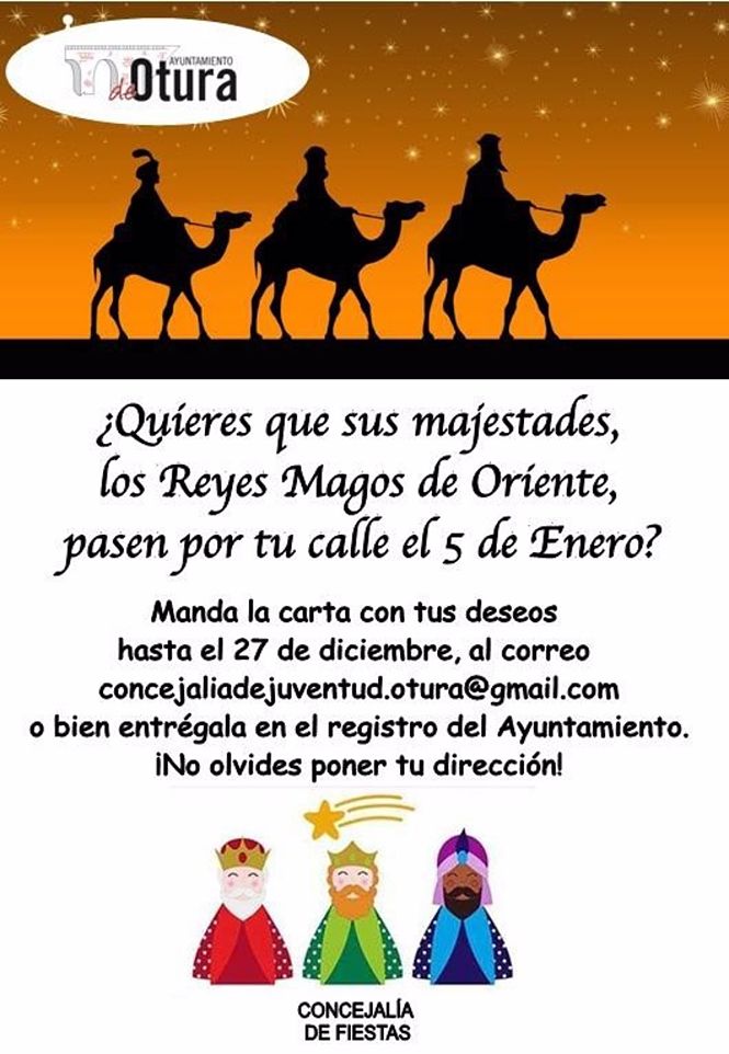 Otura prepara una cabalgata de los Reyes Magos a domicilio (AYUNTAMIENTO DE OTURA) 