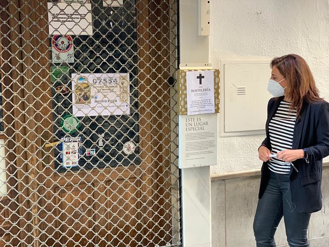 La Concejala del PSOE en el Ayuntamiento de Granada, Raquel Ruz (PSOE) 