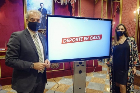 Presentación de nuevos programas municipales para hacer deporte en casa (AYUNTAMIENTO) 