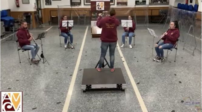 Imagen del concierto virtual de Santa Cecilia (AYTO. CÚLLAR VEGA) 