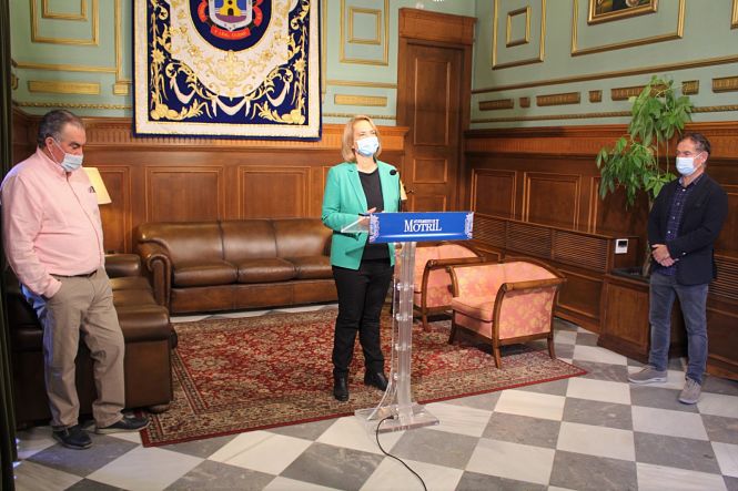 Luisa García Chamorro en rueda de prensa (AYTO. MOTRIL)