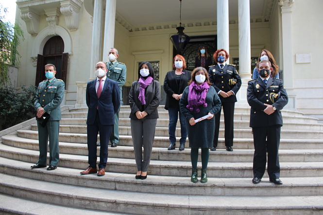 Minuto de silencio celebrado en Subdelegación (SUBDELEGACIÓN)