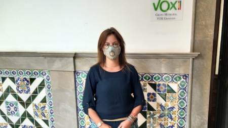 Mónica Rodríguez, concejal de VOX en el Ayuntamiento de Granada (VOX) 