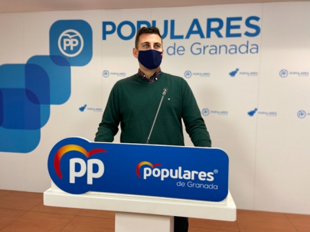 El parlamentario andaluz del PP, Rafael Caracuel (PP)