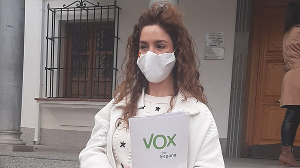 Libertad Padrones, portavoz de VOX en el Ayuntamiento de Ogíjares (VOX) 