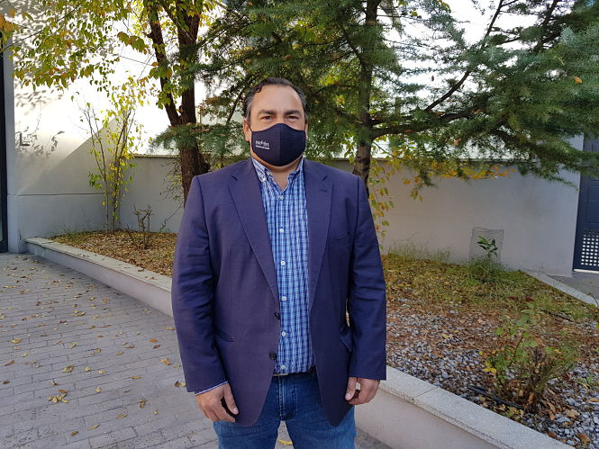 El Diputado Provincial del PP, Eduardo Martos (PP) 