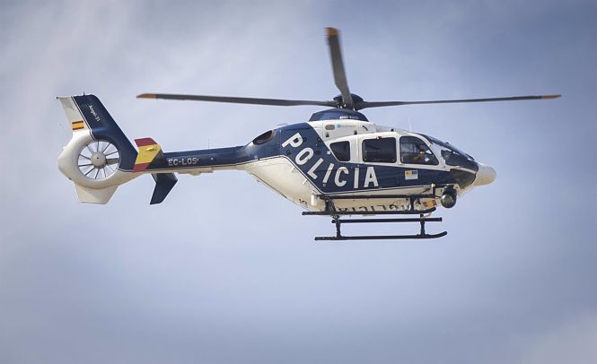 Helicóptero de la policía nacional en una imagen de archivo (MARÍA JOSÉ LÓPEZ/EUROPA PRESS)