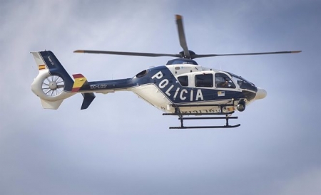 Helicóptero de la policía nacional en una imagen de archivo (MARÍA JOSÉ LÓPEZ/EUROPA PRESS)