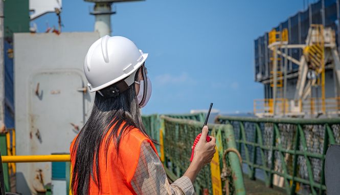 Imagen de una trabajadora (SUBDELEGACIÓN)