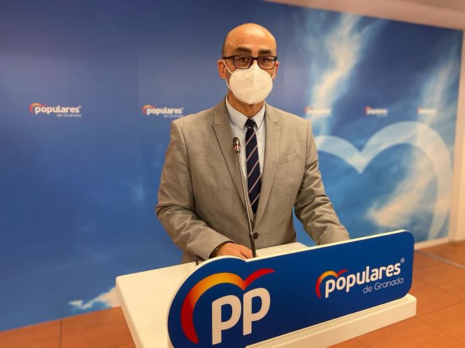 El Diputado provincial del PP, Salustiano Ureña (PP)