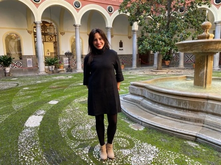 La concejal de VOX en el Ayuntamiento de Granada, Mónica Rodríguez (VOX)