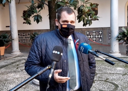 Onofre Miralles, portavoz de VOX en el Ayuntamiento de Granada (VOX)