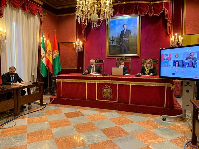 Imagen de la comisión de Economía (AYUNTAMIENTO DE GRANADA)