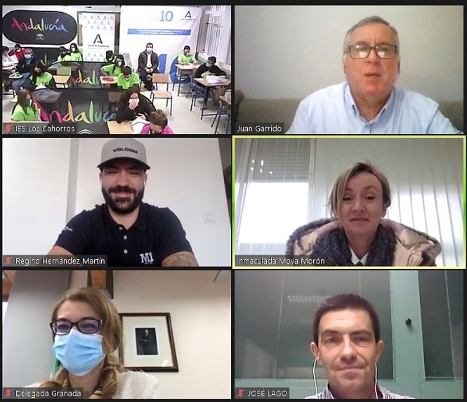 Imagen del encuentro telemático (JUNTA)