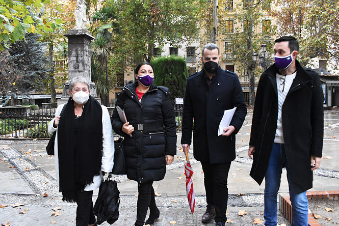 Parlamentarios andaluces de IU y Podemos (IU)