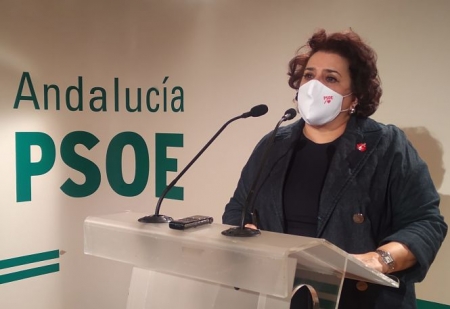 La parlamentaria andaluza del PSOE, Teresa Jiménez (PSOE)