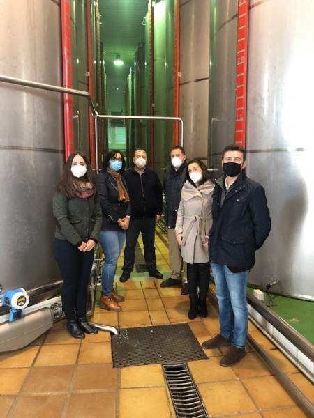 Visita de Yolanda Sáez a Píñar (PP) 