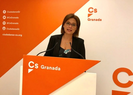 La parlamentaria andaluza de CS, Mar Sánchez (CIUDADANOS) 