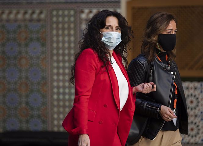 La consejera de Igualdad , Rocío Ruiz (i), en imagen de archivo (MARÍA JOSÉ LÓPEZ - EUROPA PRESS)