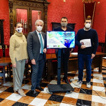 Imagen de la recepción a Crossgaming (AYTO. GRANADA)