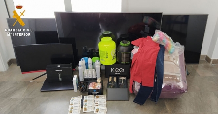 Artículos recuperados (GUARDIA CIVIL)