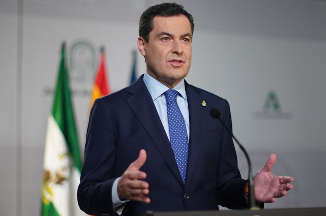 El Presidente de la Junta, Juan Manuel Moreno (JUNTA)