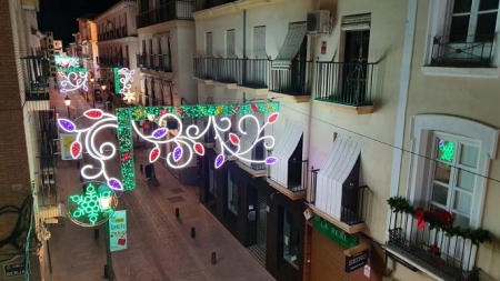 Vista aerea de la Calle Real de Santa Fe (AYTO. SANTA FE)