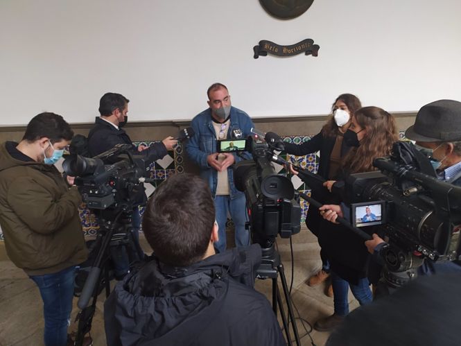 El concejal de Podemos-IU en Granada Francisco Puentedura (PODEMOS-IU)