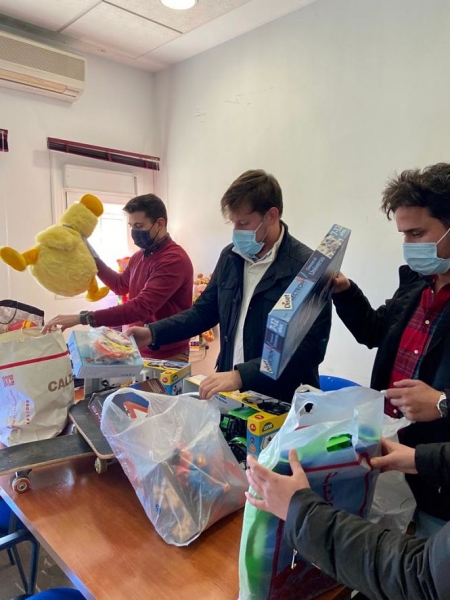Campaña de recogida de juguetes en Padul (PP) 