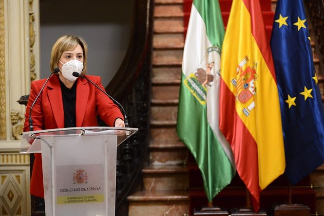 La delegada del Gobierno en Andalucía, Sandra García, en imagen de archivo (DELEGACIÓN DEL GOBIERNO) 