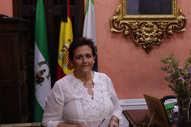 La alcaldesa de Huéscar, Soledad Martínez (AYTO. HUÉSCAR) 