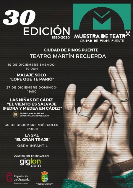 Cartel de la XXX nuestra de Teatro de Pinos Puente (AYTO. PINOS PUENTE) Cartel de la XXX nuestra de Teatro de Pinos Puente (AYTO. PINOS PUENTE)